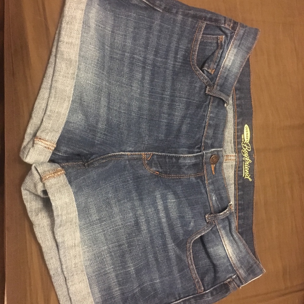 Old Navy boyfriend jean shorts